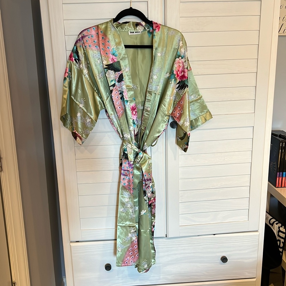 Real Silk Robe from Thailand never worn